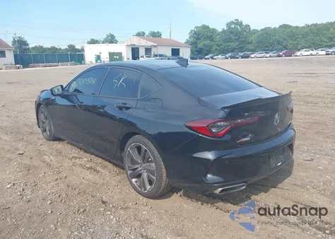 2022 Acura Tlx A-Spec Package z USA, uszkodzony, nr VIN 19UUB6F53NA003883